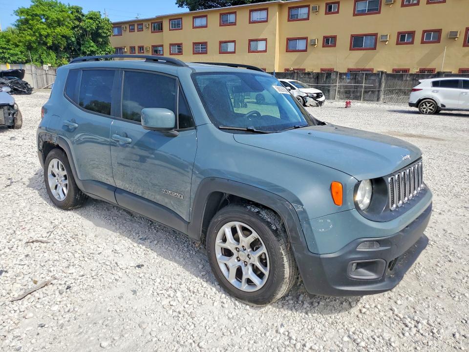 Продажа на аукционе авто 2018 Jeep Renegade, vin: ZACCJABB0JPJ40833, номер лота: 58828636