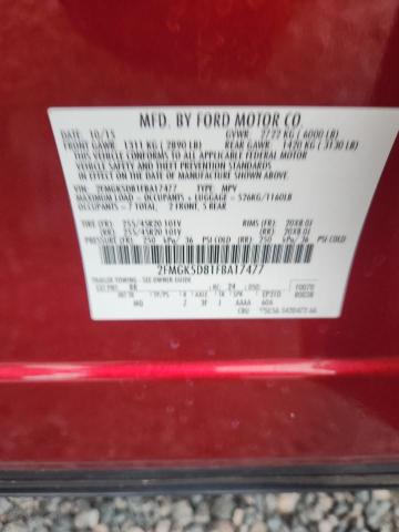 Aukcja sprzedaży 2015 Ford Flex, vin: 2FMGK5D81FBA17477, numer aukcji: 56085946