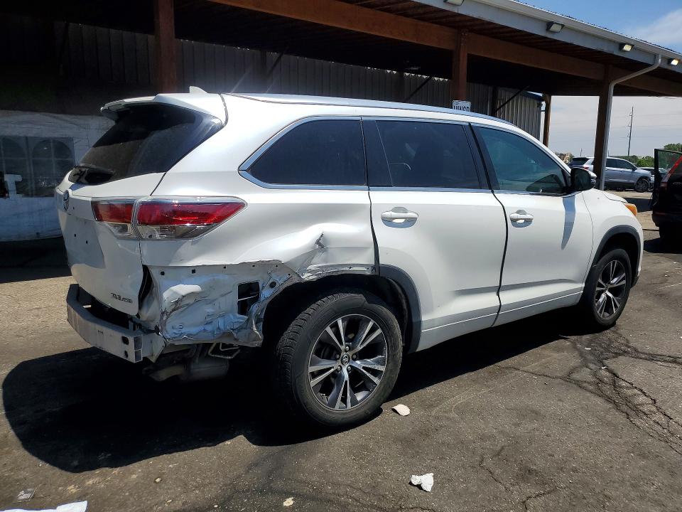 Продаж на аукціоні авто 2016 Toyota Highlander, vin: 5TDJKRFH2GS313722, номер лоту: 56598186