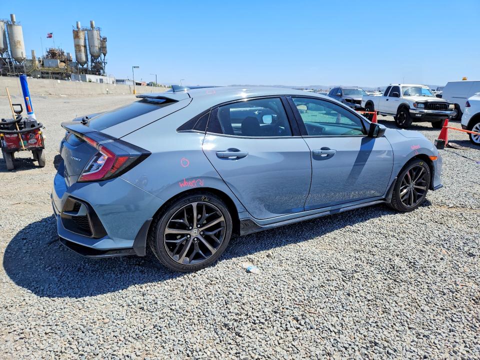 Продаж на аукціоні авто 2021 Honda Civic, vin: SHHFK7G49MU204128, номер лоту: 57081716
