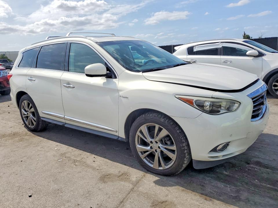 55598136 :رقم المزاد ، 5N1CL0MM8EC528694 vin ، 2014 Infiniti Qx60 مزاد بيع