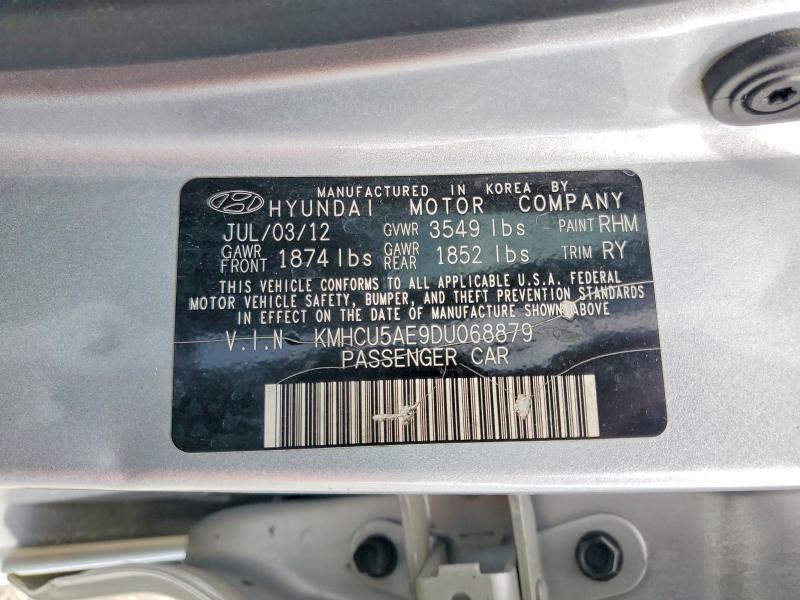 Продаж на аукціоні авто 2013 Hyundai Accent, vin: KMHCU5AE9DU068879, номер лоту: 58039686