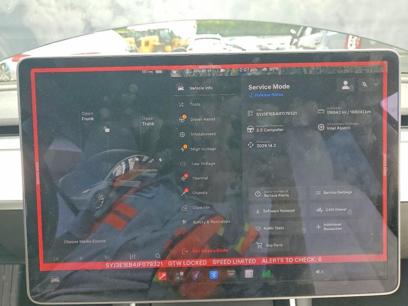 Продажа на аукционе авто 2018 Tesla Model 3, vin: 5YJ3E1EB4JF079321, номер лота: 57258936
