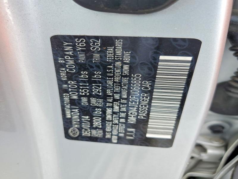 Продаж на аукціоні авто 2015 Hyundai Genesis, vin: KMHGN4JE2FU066855, номер лоту: 59313066