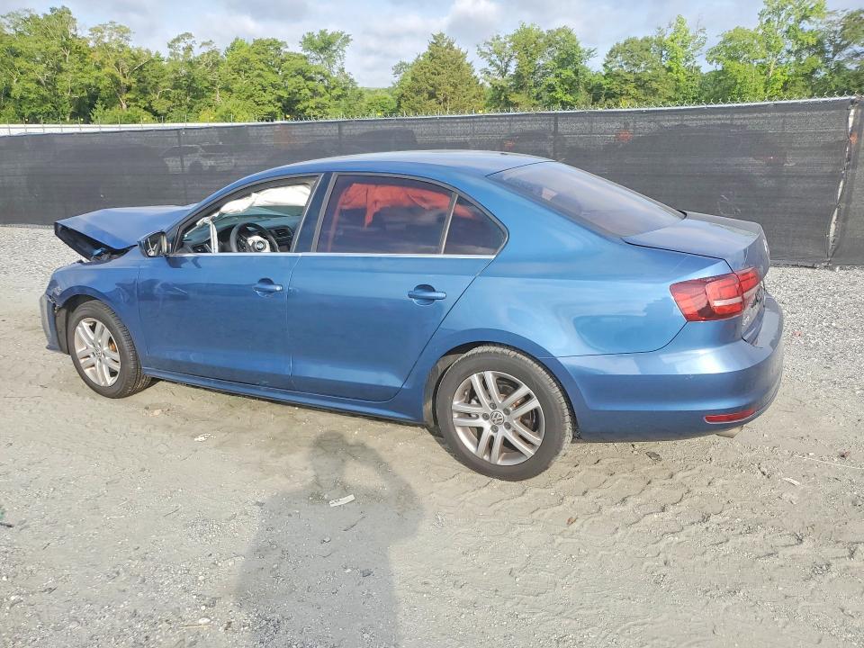 2017 Volkswagen Jetta მანქანა იყიდება აუქციონზე, vin: 3VW167AJXHM321567, აუქციონის ნომერი: 57089486
