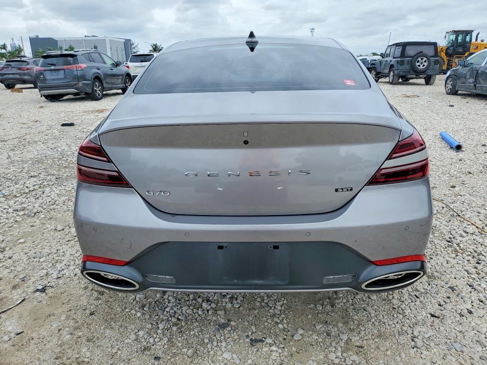 56164406 :رقم المزاد ، KMTG54SE5RU141301 vin ، 2024 Genesis G70 مزاد بيع