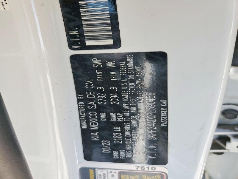 56269456 :رقم المزاد ، 3KPF24AD0PE590456 vin ، 2023 Kia Forte مزاد بيع