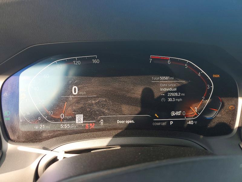 2022 Bmw 330i მანქანა იყიდება აუქციონზე, vin: 3MW5R1J07N8C70675, აუქციონის ნომერი: 58251636
