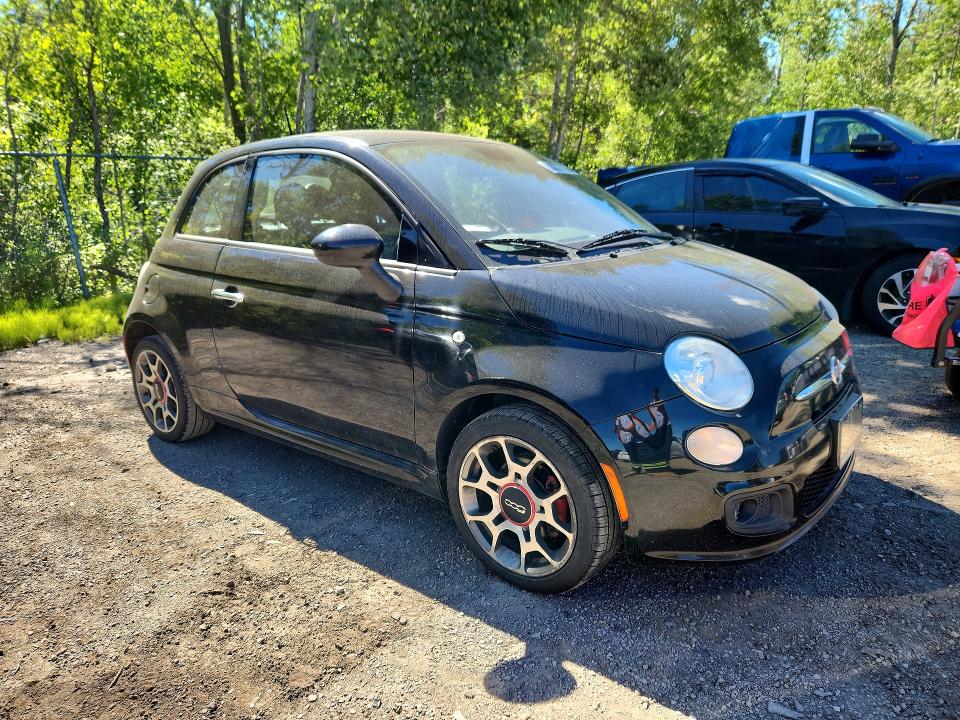 58377736 :رقم المزاد ، 3C3CFFBR7FT717828 vin ، 2015 Fiat 500 مزاد بيع