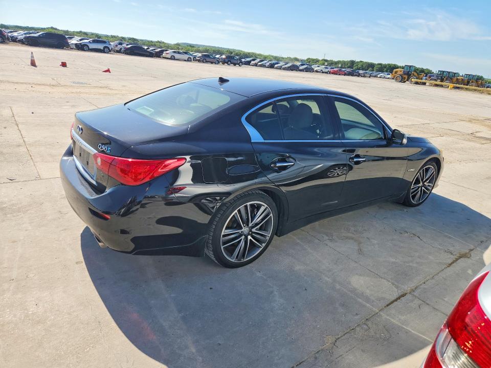 55391576 :رقم المزاد ، JN1AV7AR5EM700708 vin ، 2014 Infiniti Q50 Hybrid مزاد بيع