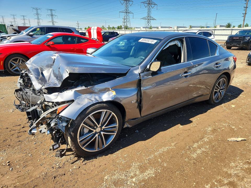Auction sale of the 2016 Infiniti Q50, vin: JN1EV7AR5GM340375, lot number: 58609316