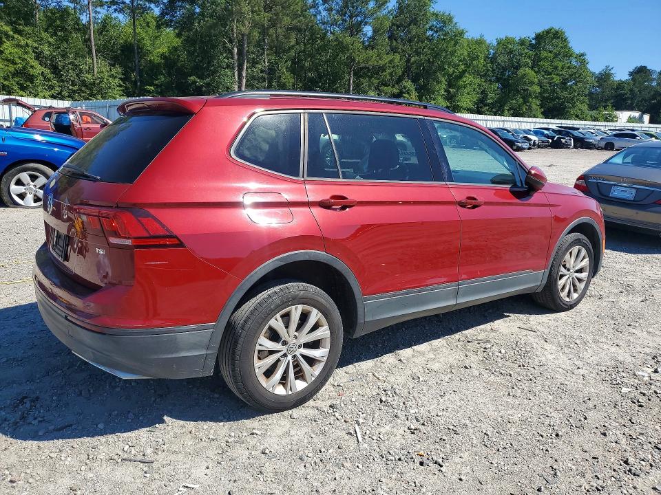 2018 Volkswagen Tiguan მანქანა იყიდება აუქციონზე, vin: 3VV1B7AX9JM064847, აუქციონის ნომერი: 55644926