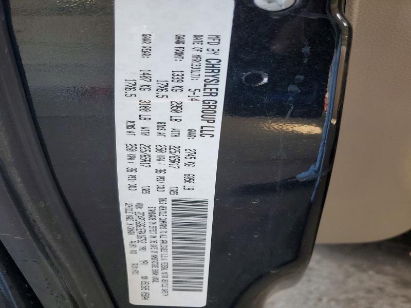 Aukcja sprzedaży 2014 Dodge Grand Caravan, vin: 2C4RDGBG1ER416702, numer aukcji: 54284296