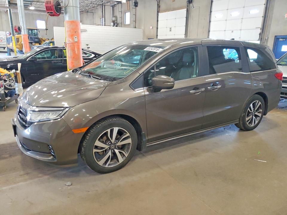 2022 Honda Odyssey მანქანა იყიდება აუქციონზე, vin: 5FNRL6H82NB054632, აუქციონის ნომერი: 55343916