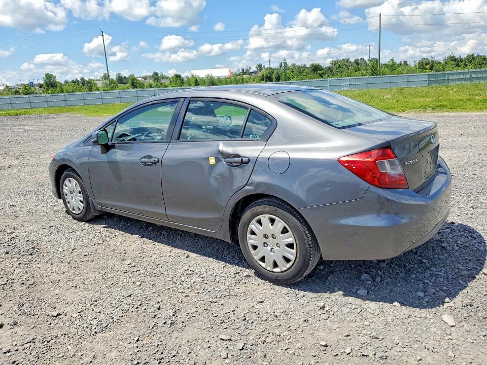 58572546 :رقم المزاد ، 2HGFB2E49CH017036 vin ، 2012 Honda Civic مزاد بيع