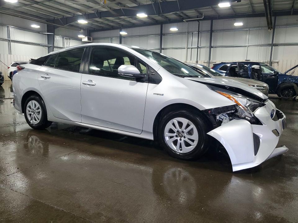 56701206 :رقم المزاد ، JTDKBRFU5H3036035 vin ، 2017 Toyota Prius مزاد بيع