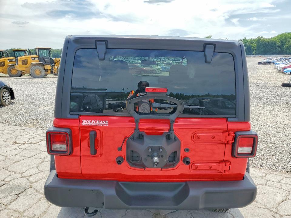 55981796 :رقم المزاد ، 1C4PJXAN8TW180585 vin ، 2026 Jeep Wrangler مزاد بيع