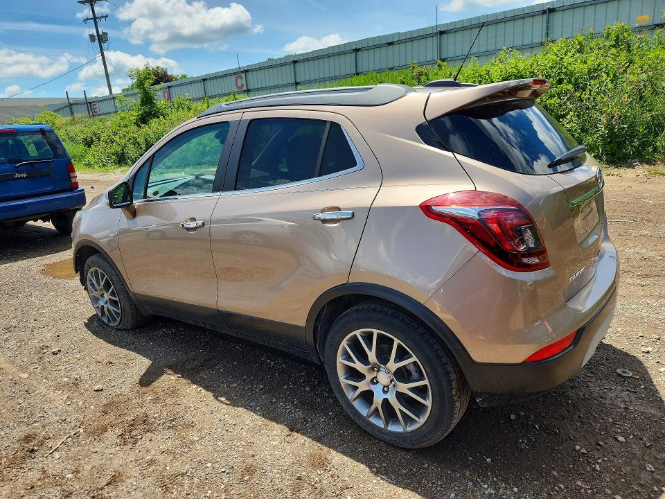 57909046 :رقم المزاد ، KL4CJ1SB9JB578094 vin ، 2018 Buick Encore مزاد بيع
