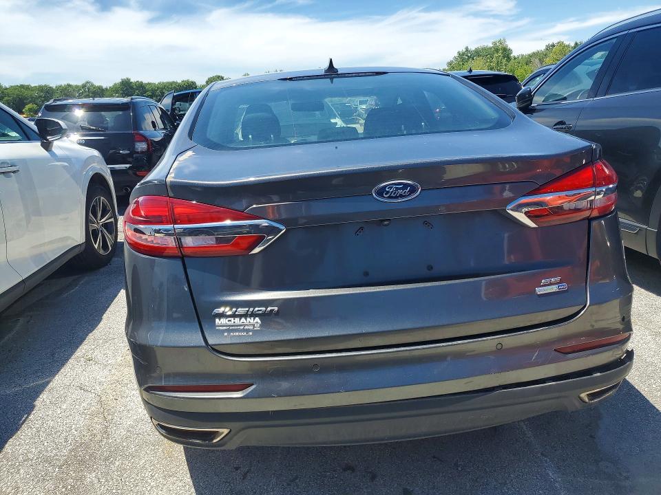 Продажа на аукционе авто 2019 Ford Fusion, vin: 3FA6P0T97KR260968, номер лота: 58232736