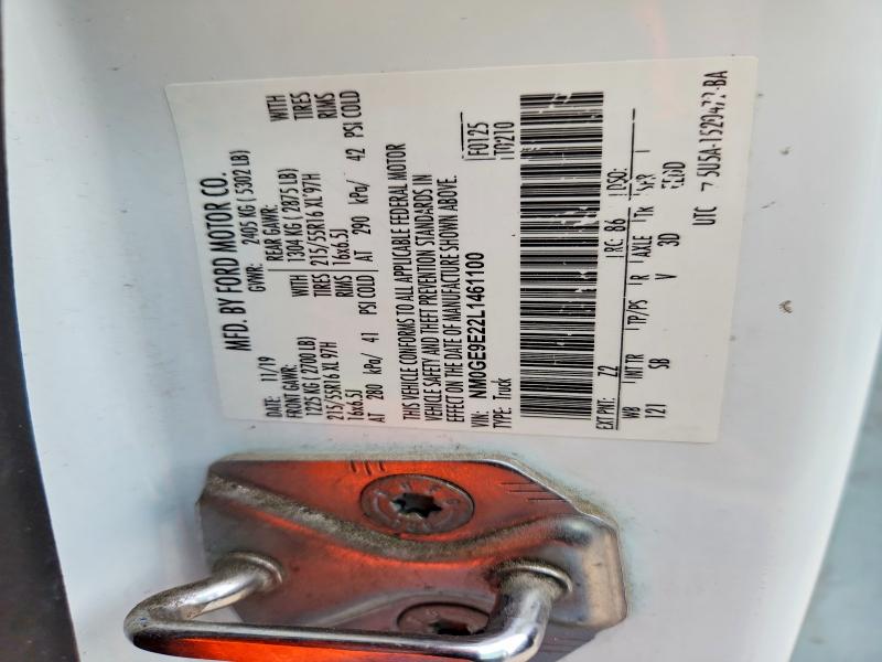 Aukcja sprzedaży 2020 Ford Transit Connect, vin: NM0GE9E22L1461100, numer aukcji: 55981836