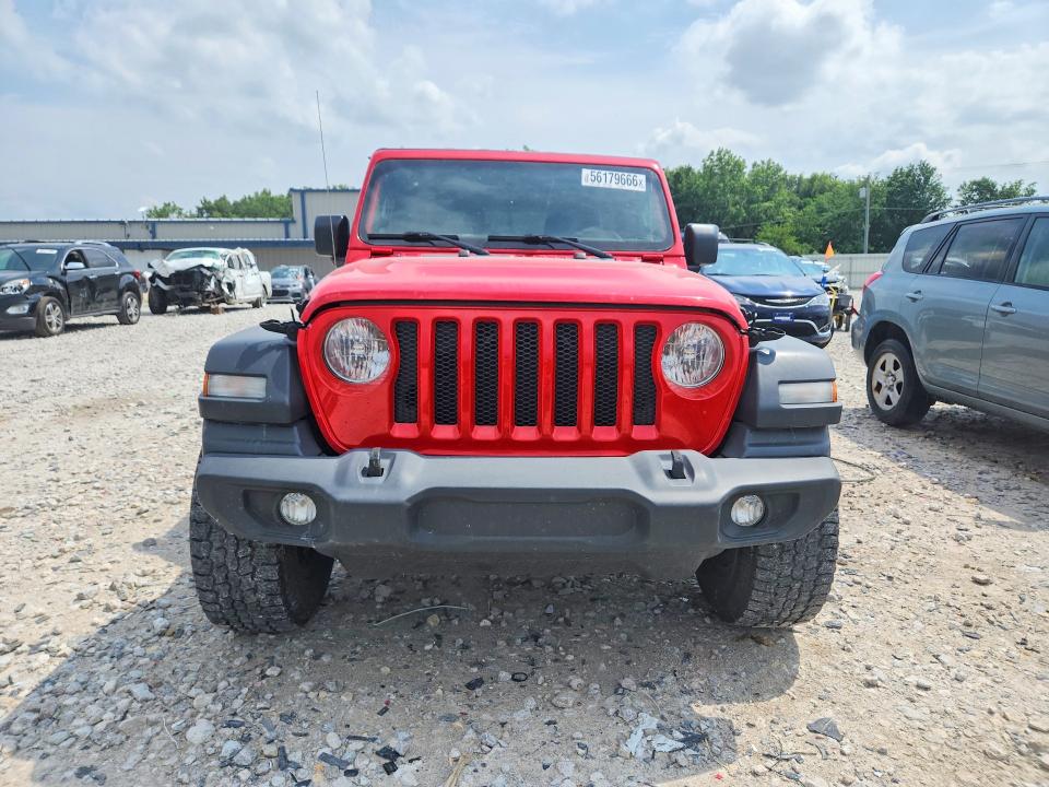 2018 Jeep Wrangler Unlimited მანქანა იყიდება აუქციონზე, vin: 1C4HJXDG5JW108046, აუქციონის ნომერი: 56179666