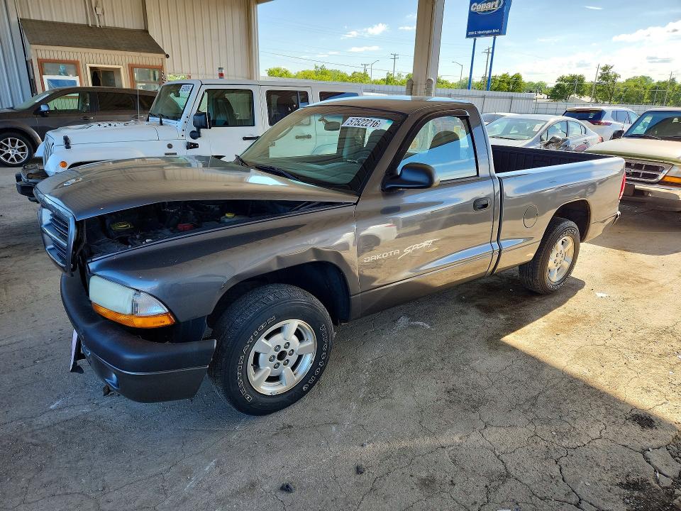 57522216 :رقم المزاد ، 1B7FL26X61S341992 vin ، 2001 Dodge Dakota مزاد بيع