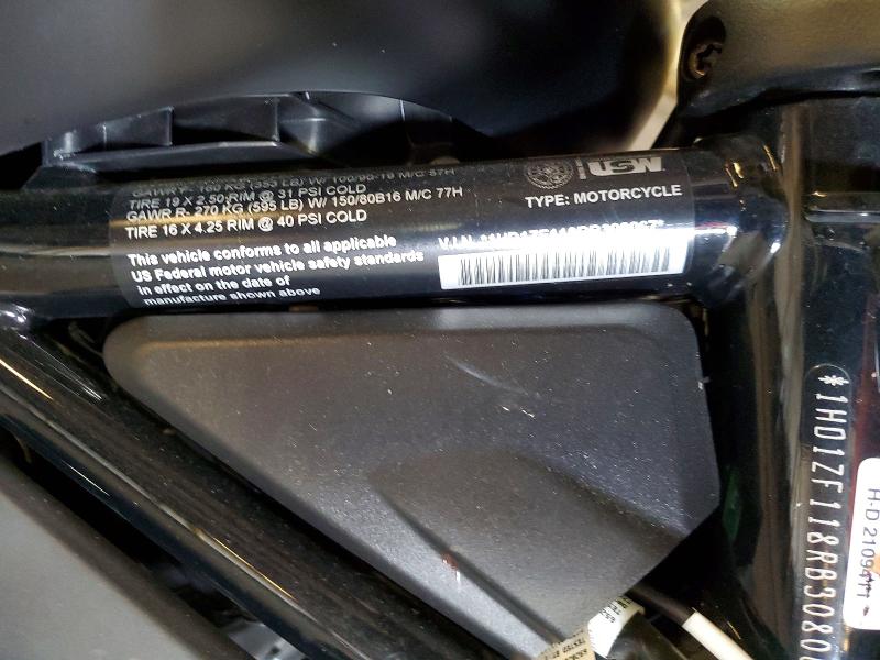 57330296 :رقم المزاد ، 1HD1ZF118RB308067 vin ، 2024 Harley-davidson Rh975 مزاد بيع