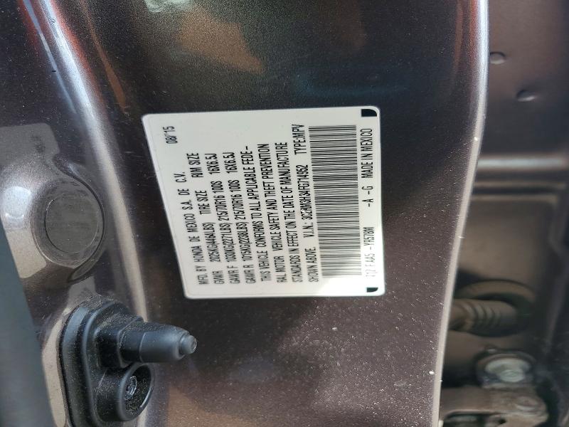 57900556 :رقم المزاد ، 3CZRM3H34FG714952 vin ، 2015 Honda Cr-v مزاد بيع