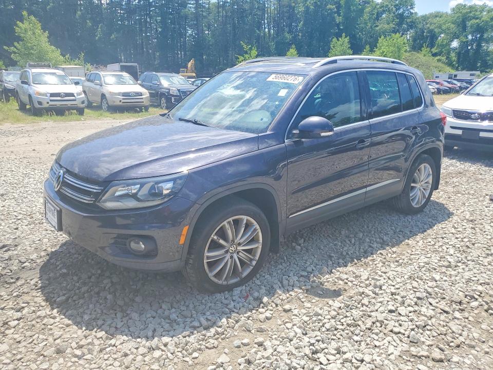 Auction sale of the 2016 Volkswagen Tiguan, vin: WVGBV7AX2GW521755, lot number: 56960276