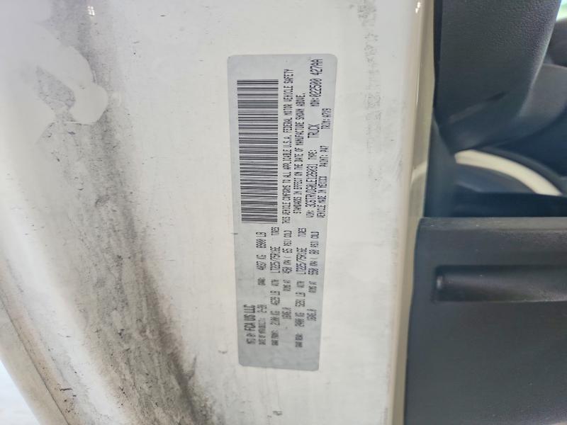 2020 Ram Promaster 2500 მანქანა იყიდება აუქციონზე, vin: 3C6TRVDG0LE126031, აუქციონის ნომერი: 57146816