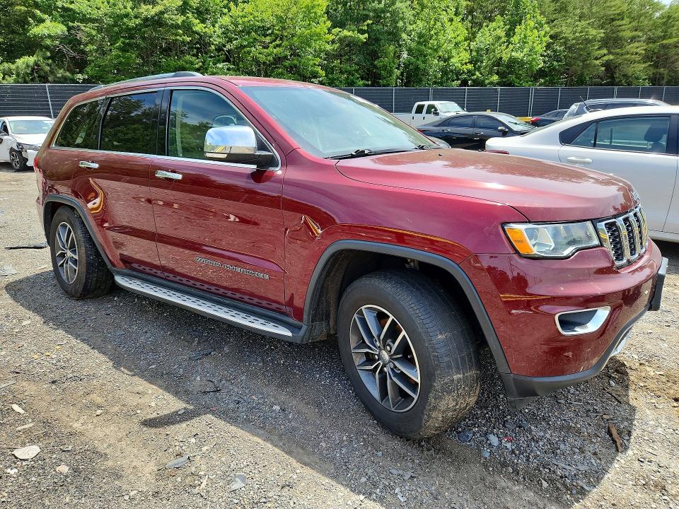 2018 Jeep Grand Cherokee მანქანა იყიდება აუქციონზე, vin: 1C4RJFBG0JC363223, აუქციონის ნომერი: 55524426