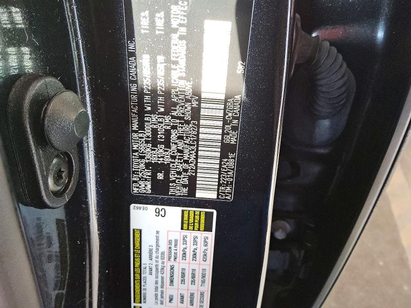 Aukcja sprzedaży 2020 Lexus Rx 350, vin: 2T2AZMAA3LC178273, numer aukcji: 56709476