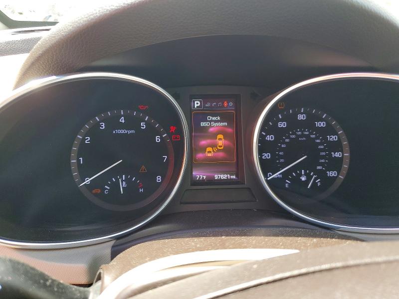 58031036 :رقم المزاد ، 5XYZUDLB9JG537980 vin ، 2018 Hyundai Santa Fe Sport مزاد بيع