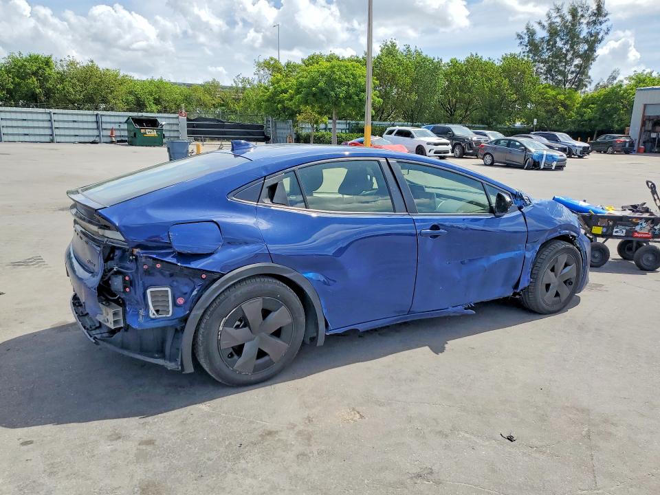 58147806 :رقم المزاد ، JTDACACU6P3008645 vin ، 2023 Toyota Prius مزاد بيع