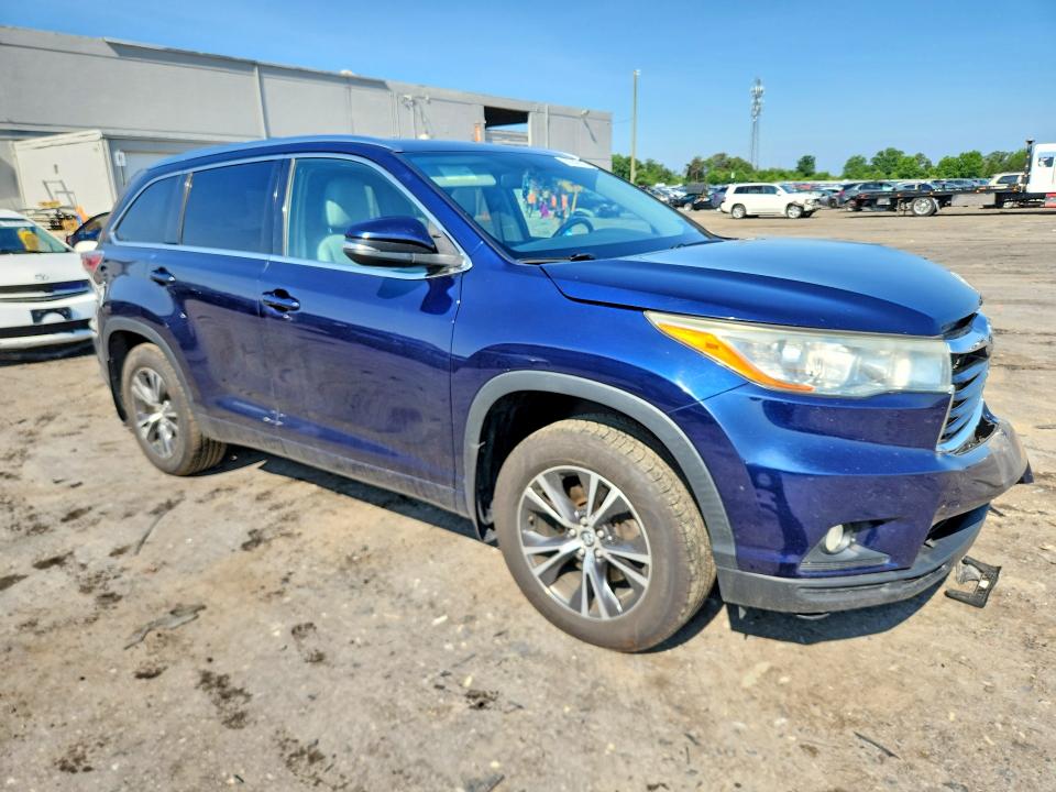 2016 Toyota Highlander მანქანა იყიდება აუქციონზე, vin: 5TDJKRFH9GS300014, აუქციონის ნომერი: 59249976