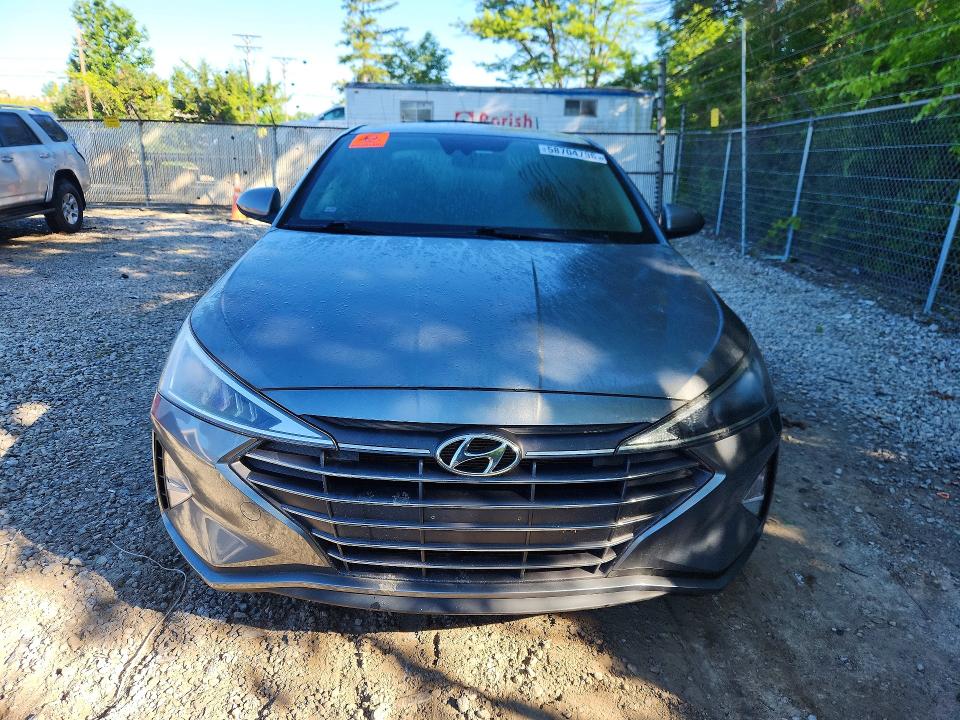 Auction sale of the 2019 Hyundai Elantra, vin: KMHD84LF0KU770076, lot number: 58704796