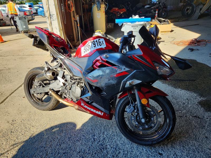 58367916 :رقم المزاد ، JKAEXKG19KDA30361 vin ، 2019 Kawasaki Ex400 مزاد بيع