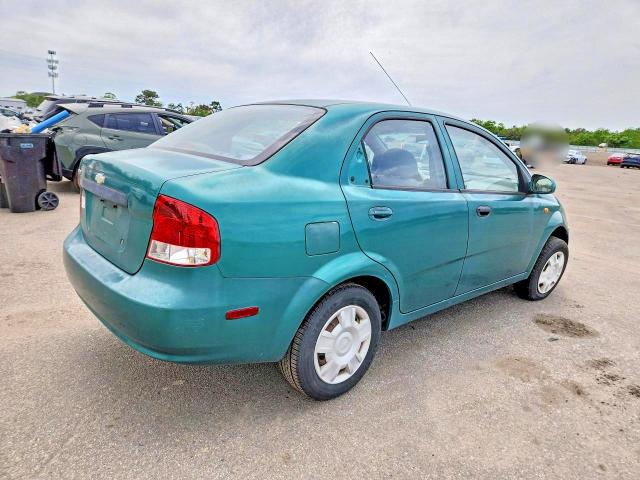 2004 Chevrolet Aveo მანქანა იყიდება აუქციონზე, vin: KL1TD52684B208662, აუქციონის ნომერი: 58257066