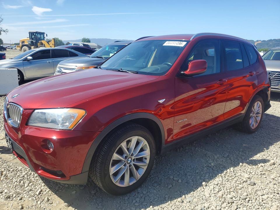 56091496 :رقم المزاد ، 5UXWX9C58D0A19694 vin ، 2013 Bmw X3 مزاد بيع