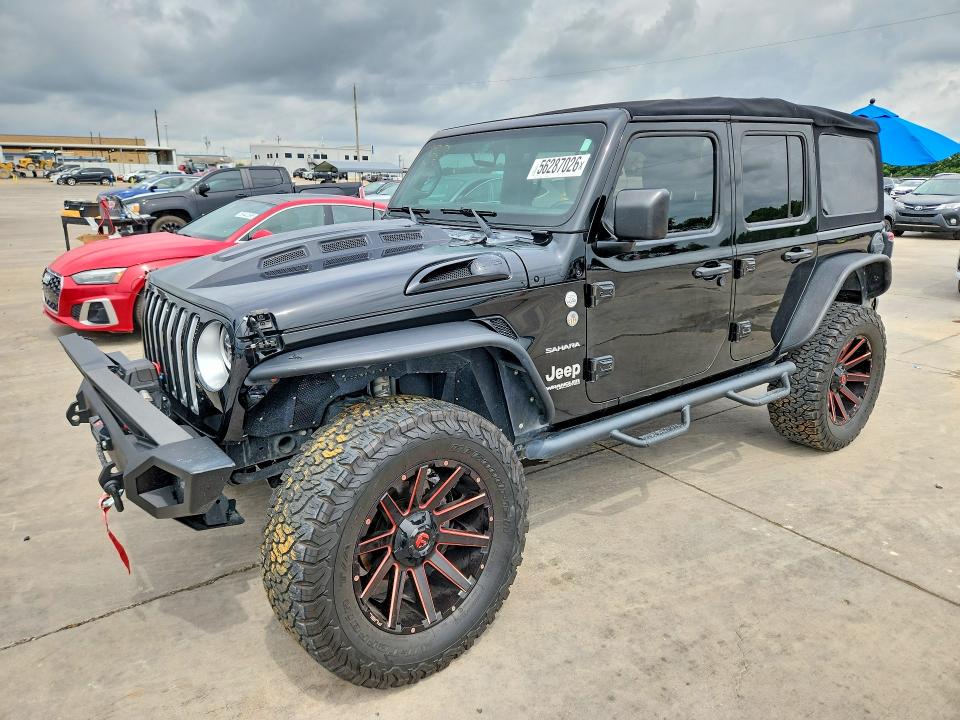 Aukcja sprzedaży 2018 Jeep Wrangler Unlimited, vin: 1C4HJXEN8JW176273, numer aukcji: 56287026