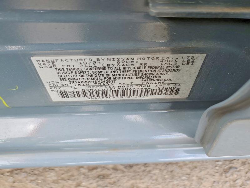Продажа на аукционе авто 2025 Nissan Sentra, vin: 3N1AB8CV1SY240917, номер лота: 55813886