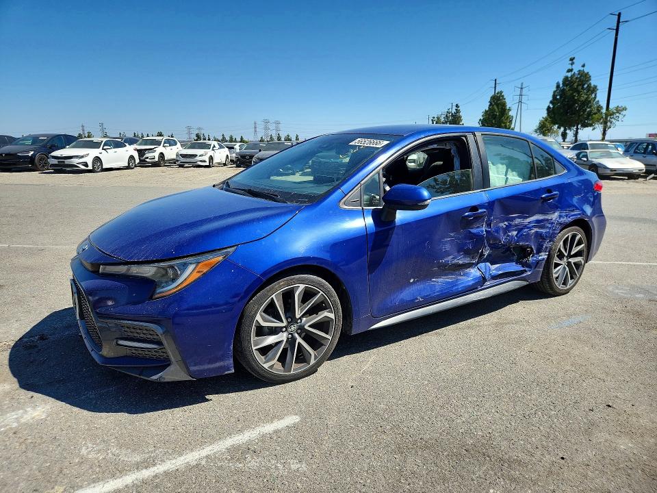 2020 Toyota Corolla მანქანა იყიდება აუქციონზე, vin: JTDS4RCE8LJ008502, აუქციონის ნომერი: 56526666