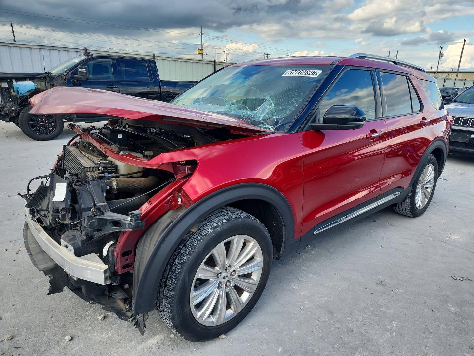 57662826 :رقم المزاد ، 1FMSK7FH3LGA26804 vin ، 2020 Ford Explorer مزاد بيع