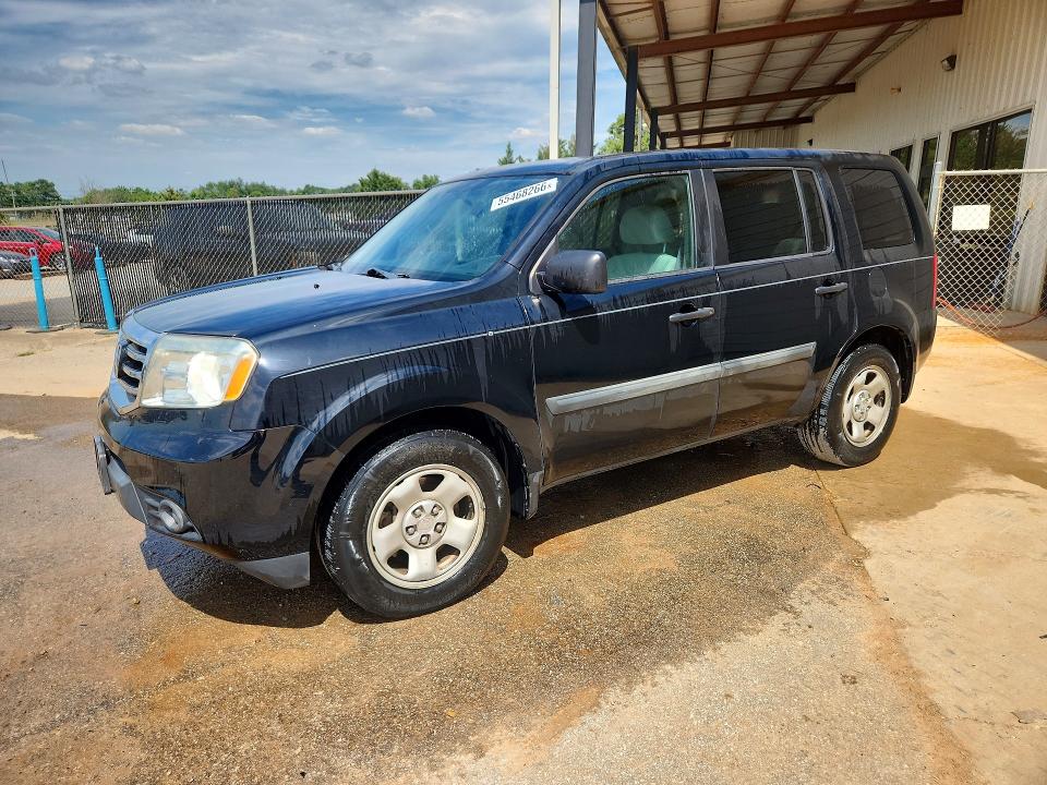 55468266 :رقم المزاد ، 5FNYF3H25DB032121 vin ، 2013 Honda Pilot مزاد بيع