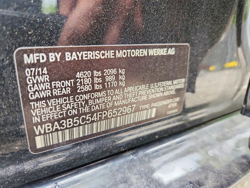 57317586 :رقم المزاد ، WBA3B5C54FP652967 vin ، 2015 Bmw 328 مزاد بيع