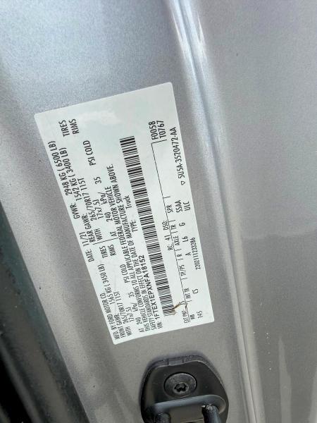 57226096 :رقم المزاد ، 1FTEX1EPXNFA18152 vin ، 2022 Ford F150 مزاد بيع