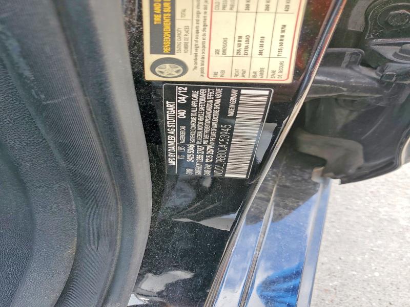 Aukcja sprzedaży 2012 Mercedes-benz Cls, vin: WDDLJ9BB0CA053945, numer aukcji: 56549776