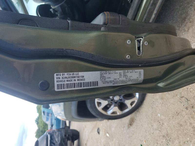 Aukcja sprzedaży 2021 Jeep Compass, vin: 3C4NJDCB9MT561104, numer aukcji: 56795926