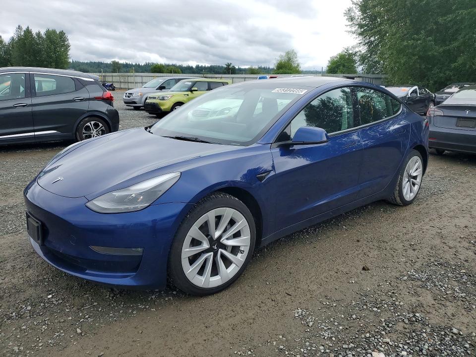 Продажа на аукционе авто 2022 Tesla Model 3, vin: 5YJ3E1EB3NF290581, номер лота: 56312266