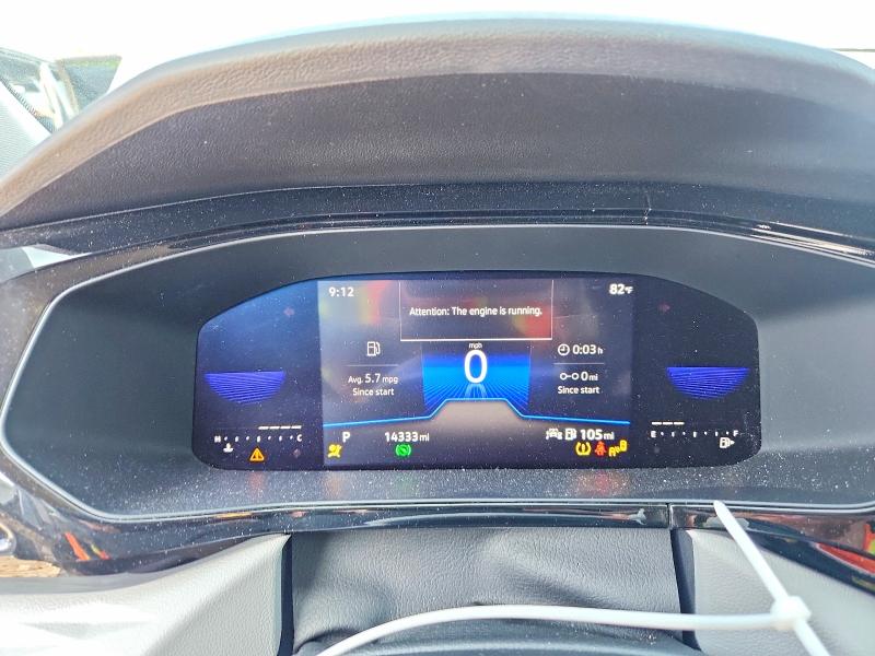 2022 Volkswagen Taos მანქანა იყიდება აუქციონზე, vin: 3VVDX7B20NM059575, აუქციონის ნომერი: 59251816